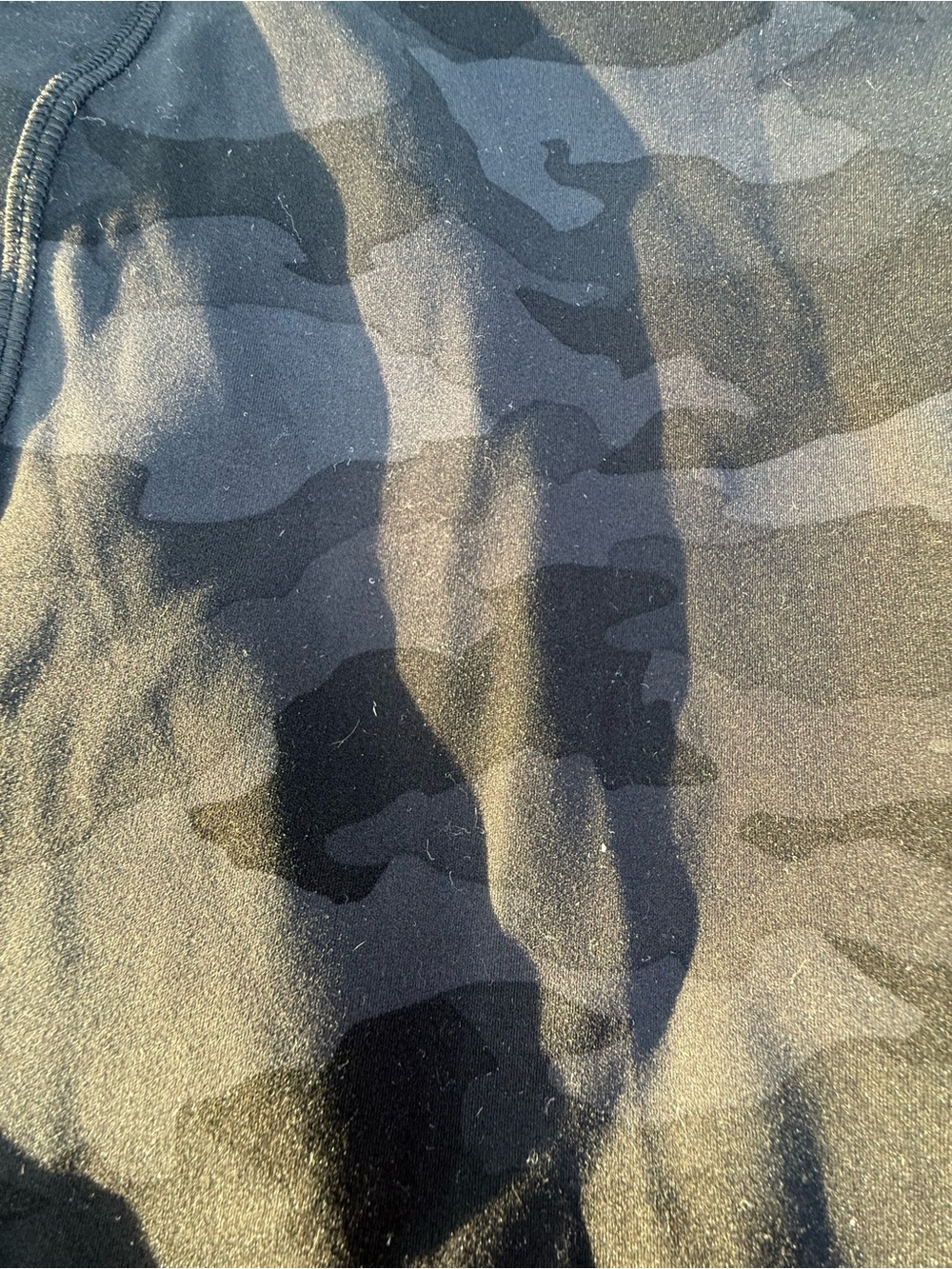 lululemon Align High-Rise shorts Heritage 365 Camo Deep Coal, side pockets sz 12 - Picture 2 of 12